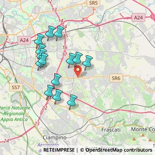 Mappa 00133 Roma RM, Italia (3.92857)