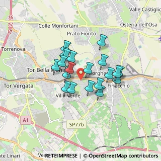 Mappa Via Daniele Ranzoni, 00133 Roma RM, Italia (1.3545)