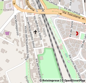 Mappa Via dell' Acquedotto Felice, 00178 Roma RM, Italia (0.19231)