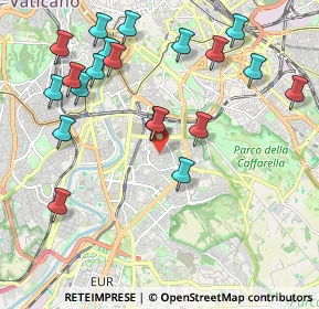 Mappa Via Giovanni da Montecorvino, 00154 Roma RM, Italia (2.4335)
