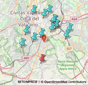 Mappa Via Giovanni da Montecorvino, 00154 Roma RM, Italia (3.72)