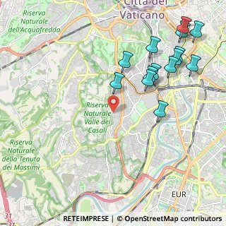Mappa Via Lorenzo Rocci, 00151 Roma RM, Italia (2.56929)