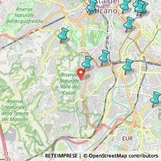 Mappa Via Lorenzo Rocci, 00151 Roma RM, Italia (3.43091)