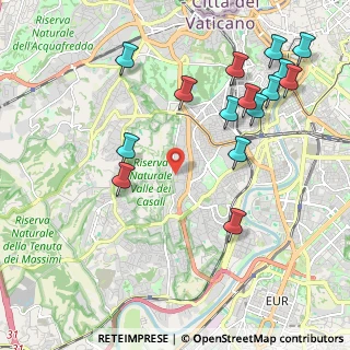 Mappa Via Lorenzo Rocci, 00151 Roma RM, Italia (2.544)