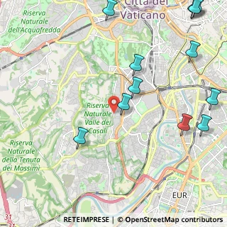 Mappa Via Lorenzo Rocci, 00151 Roma RM, Italia (3.11667)