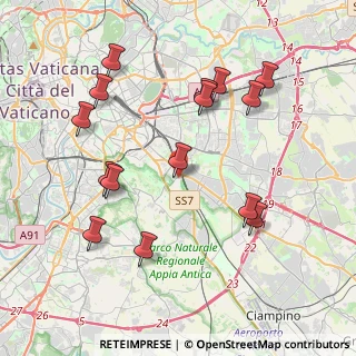 Mappa Via Monte Porzio, 00178 Roma RM, Italia (4.454)