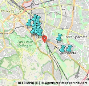 Mappa Via Monte Porzio, 00178 Roma RM, Italia (1.50308)
