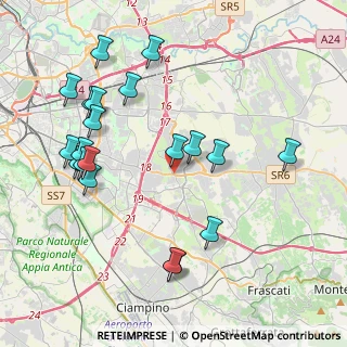 Mappa Via del Casale del Torraccio, 00183 Roma RM, Italia (4.705)