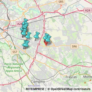 Mappa Via del Casale del Torraccio, 00183 Roma RM, Italia (4.05692)