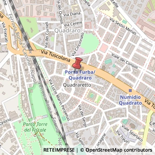Mappa Via dei Fulvi, 14, 00174 Roma, Roma (Lazio)