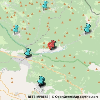 Mappa Trevi Nel Lazio, 03010 Trevi Nel Lazio FR, Italia (5.5175)