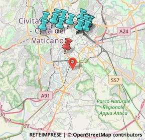 Mappa Via Guidotti Obizzo, 00154 Roma RM, Italia (4.66389)