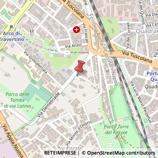 Mappa Via Montecompatri, 5, 00178 Roma, Roma (Lazio)