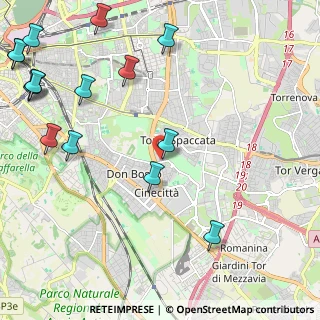 Mappa Via Carlo Fadda, 00173 Roma RM, Italia (3.252)