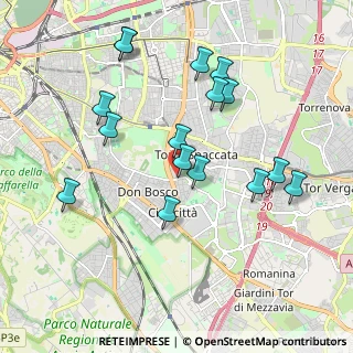 Mappa Via Carlo Fadda, 00173 Roma RM, Italia (2.05625)