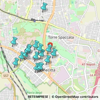 Mappa Via Carlo Fadda, 00173 Roma RM, Italia (1.05059)