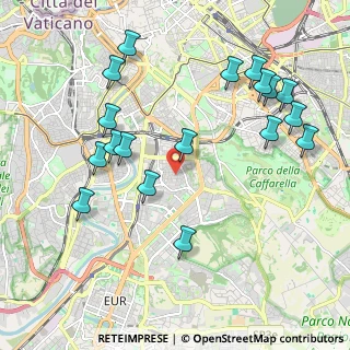 Mappa Via Roberto de Nobili, 00154 Roma RM, Italia (2.40333)