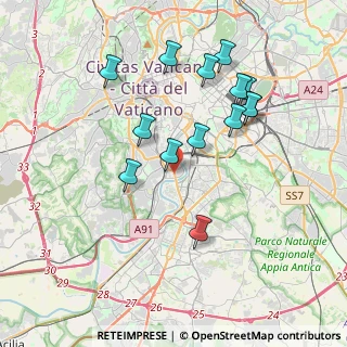 Mappa Via Enriques Federico, 00146 Roma RM, Italia (3.87)