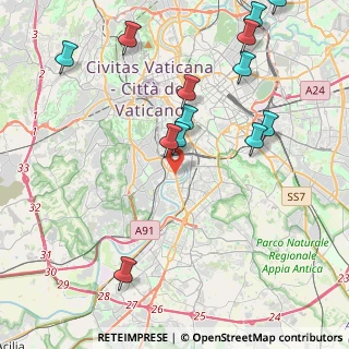 Mappa Via Enriques Federico, 00146 Roma RM, Italia (5.24077)