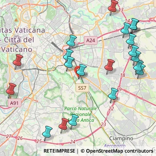 Mappa Via Demetriade, 00178 Roma RM, Italia (5.869)