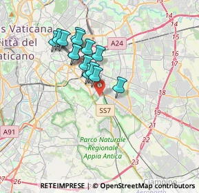 Mappa Via Demetriade, 00178 Roma RM, Italia (3.14857)