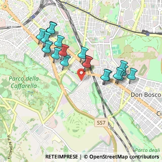 Mappa Via Demetriade, 00178 Roma RM, Italia (0.986)