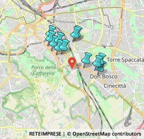 Mappa Via Demetriade, 00178 Roma RM, Italia (1.45917)