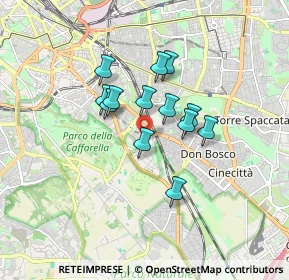 Mappa Via Demetriade, 00178 Roma RM, Italia (1.32077)