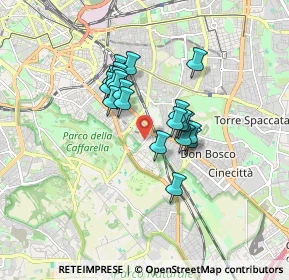 Mappa Via Demetriade, 00178 Roma RM, Italia (1.3215)