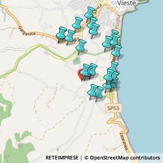 Mappa Localita di, 71010 Vieste FG, Italia (0.90455)