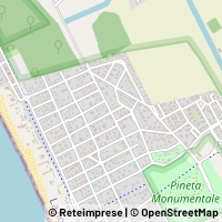 Mapa Fiumicino