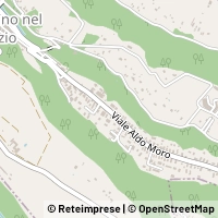 Map Gallicano nel Lazio