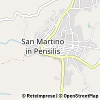 नक्शा San Martino in Pensilis