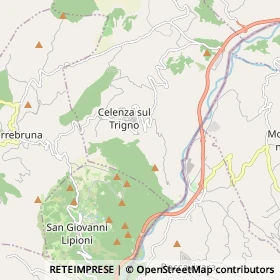 Mappa Celenza sul Trigno