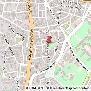 Mappa Via Raffaele Battistini,  67, 00151 Roma, Roma (Lazio)
