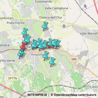 Mappa Via del Ponte di Pantano, 00132 Roma RM, Italia (1.56941)