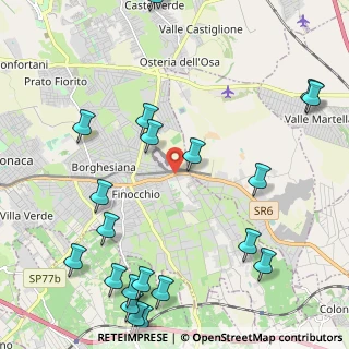 Mappa Via del Ponte di Pantano, 00132 Roma RM, Italia (3.086)