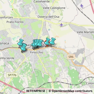 Mappa Via del Ponte di Pantano, 00132 Roma RM, Italia (1.505)
