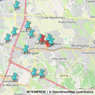 Mappa Via Achille Bertelli, 00133 Roma RM, Italia (2.47923)
