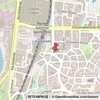 Mappa Piazza Augusto Albini, 11, 00154 Roma, Roma (Lazio)