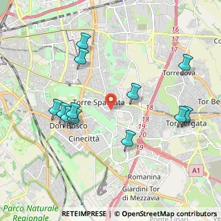 Mappa Via Giuseppe Martellotti, 00169 Roma RM, Italia (2.23917)