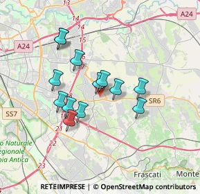 Mappa Via Giovanni Alessandri, 00133 Roma RM, Italia (3.05846)