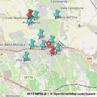 Mappa Via Bompietro, 00132 Roma RM, Italia (1.9425)