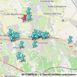 Mappa Via Bompietro, 00132 Roma RM, Italia (2.0995)