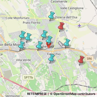 Mappa Via Bompietro, 00132 Roma RM, Italia (1.86909)