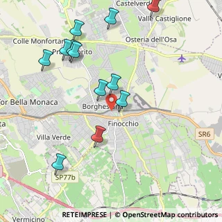 Mappa Via Bompietro, 00132 Roma RM, Italia (2.39833)