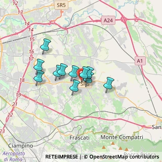 Mappa Via Bompietro, 00132 Roma RM, Italia (2.58909)