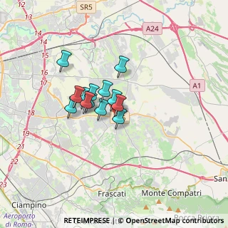 Mappa Via Bompietro, 00132 Roma RM, Italia (2.23692)