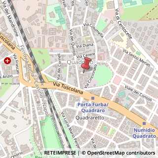 Mappa Via Maia, 19, 00175 Roma, Roma (Lazio)