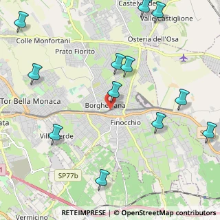 Mappa Via Salaparuta, 00132 Roma RM, Italia (2.91333)